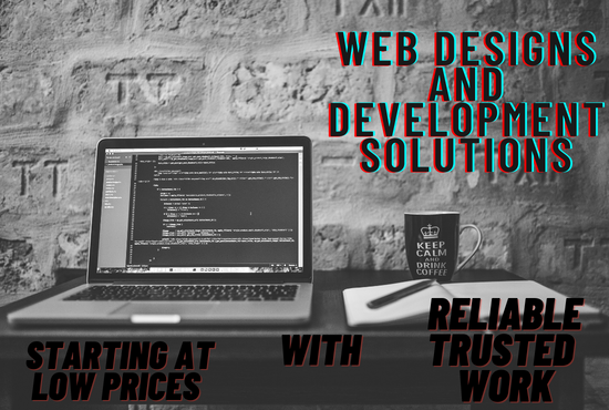 Build a front end custom coded website i.e website designing.