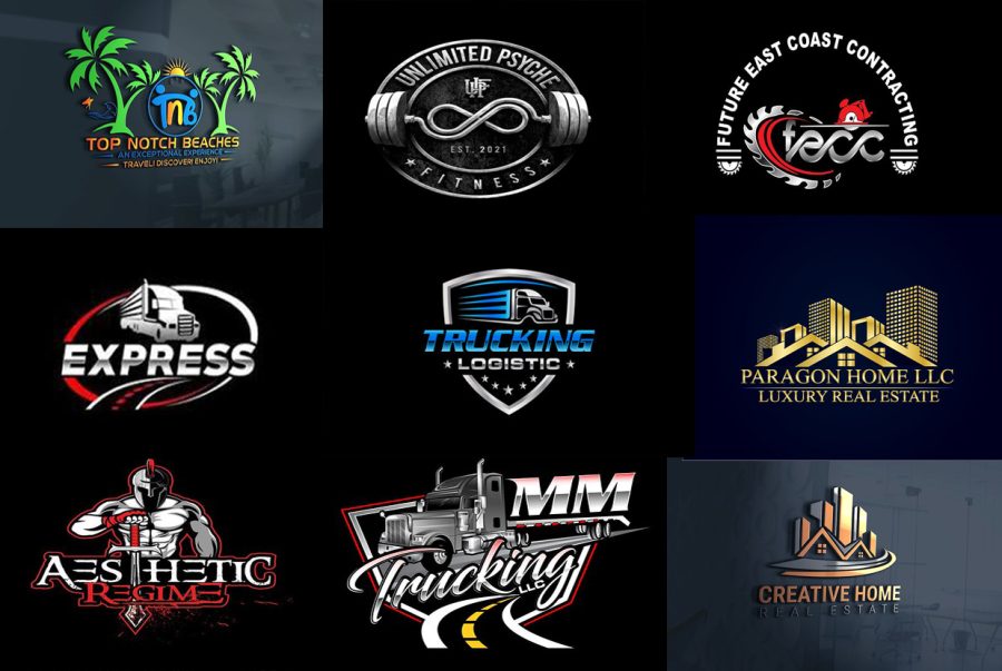 I Will design Modern, Unique and Minimalist, 3D Professional logo for your Business,and Brand 