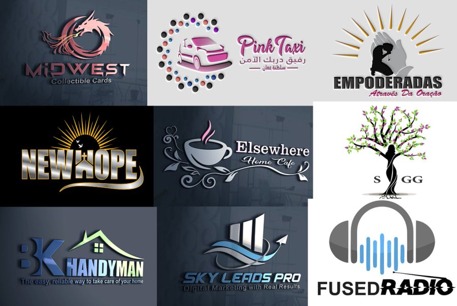 I Will design Modern, Unique and Minimalist, 3D Professional logo for your Business,and Brand 