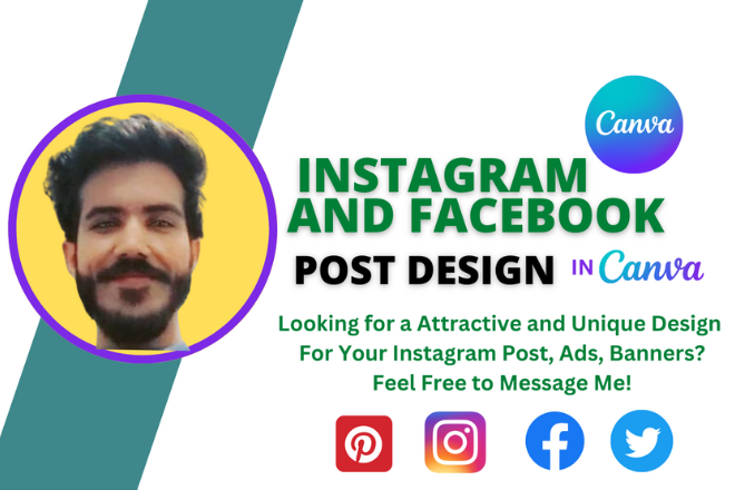 You will get Social Media Post Design