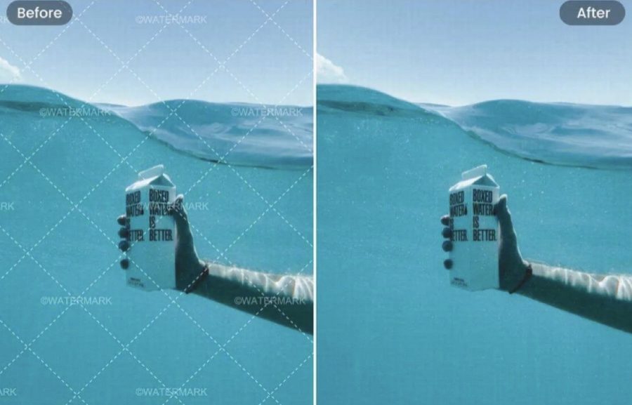 Add/Remove Watermark, person & logo from any image