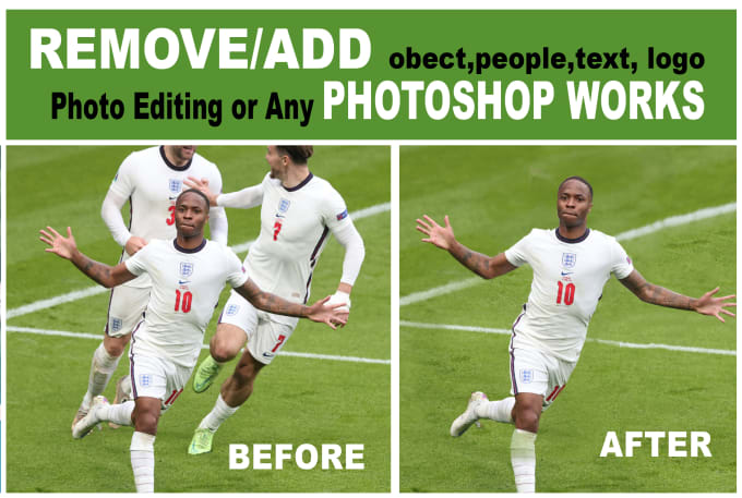 Add/Remove Watermark, person & logo from any image