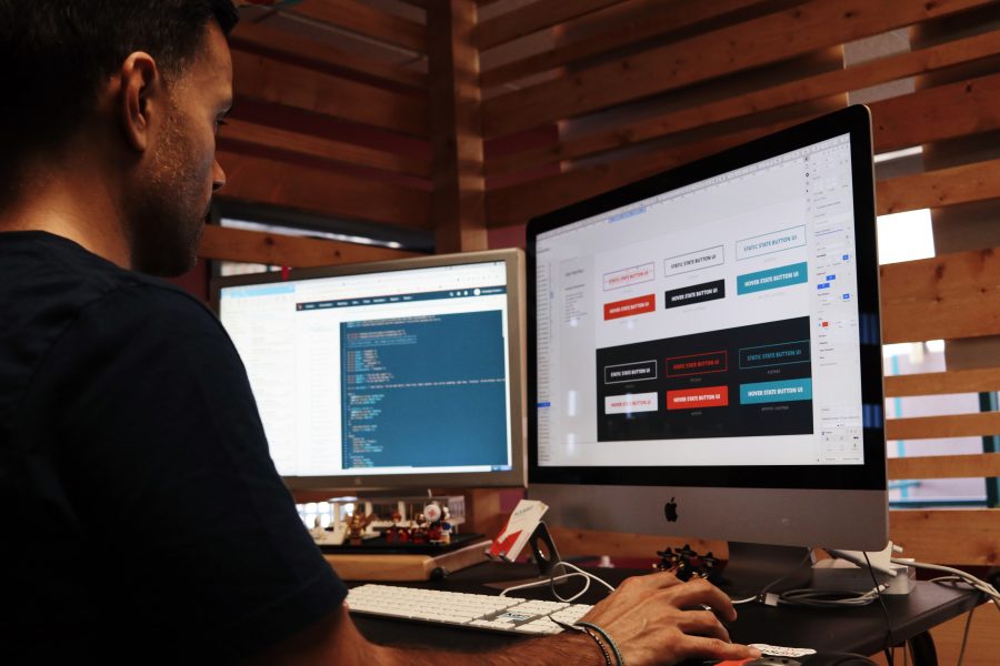 I will create a responsive website using HTML and CSS