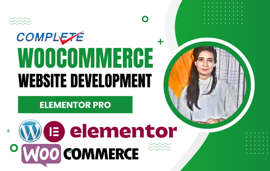Create a professional wordpress ecommerce website or woocommerce store