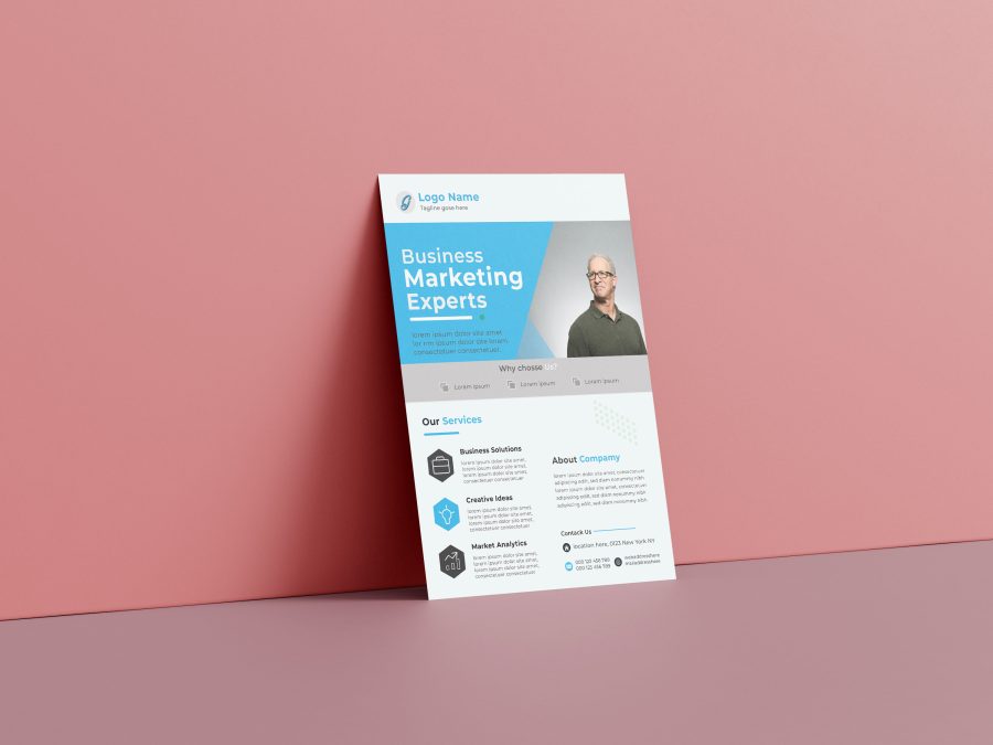 I will design business flyer in 8 hours