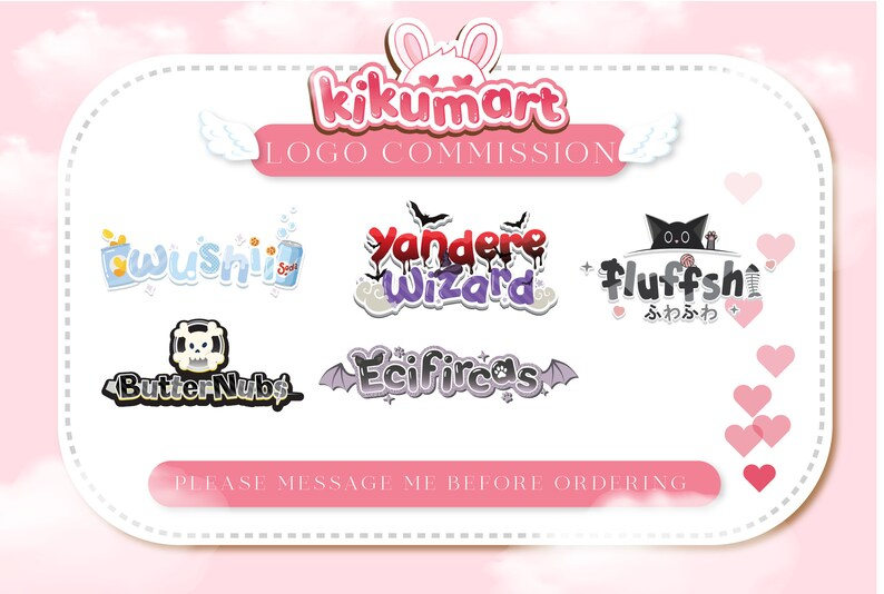 I will design cute logo for twitch vtuber and stream