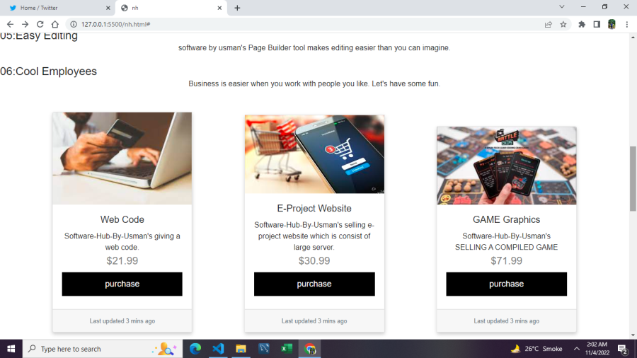 I will design and build your front-end website with HTML,CSS,JS and bootstrap 