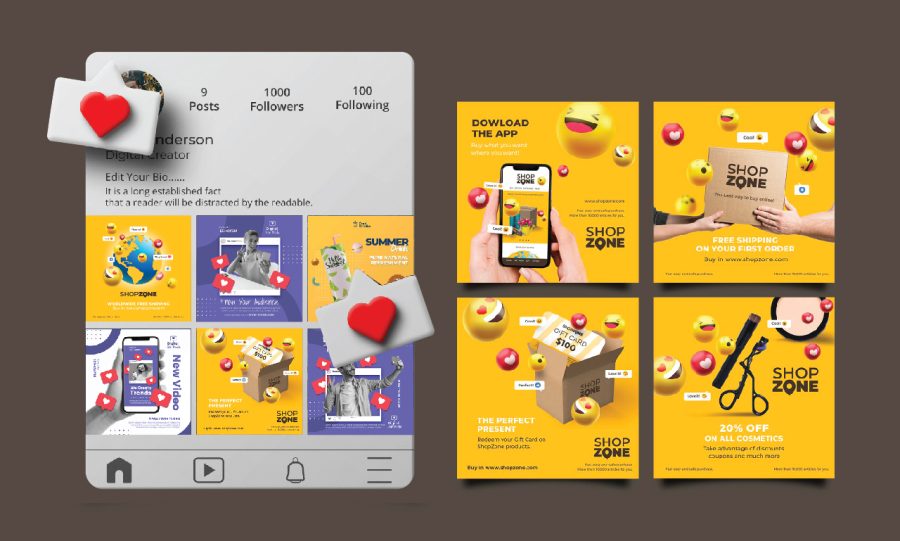 I will do social media design, social media Advertising design 