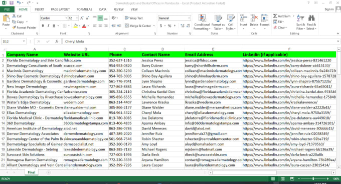 I will scrap data from yellow page