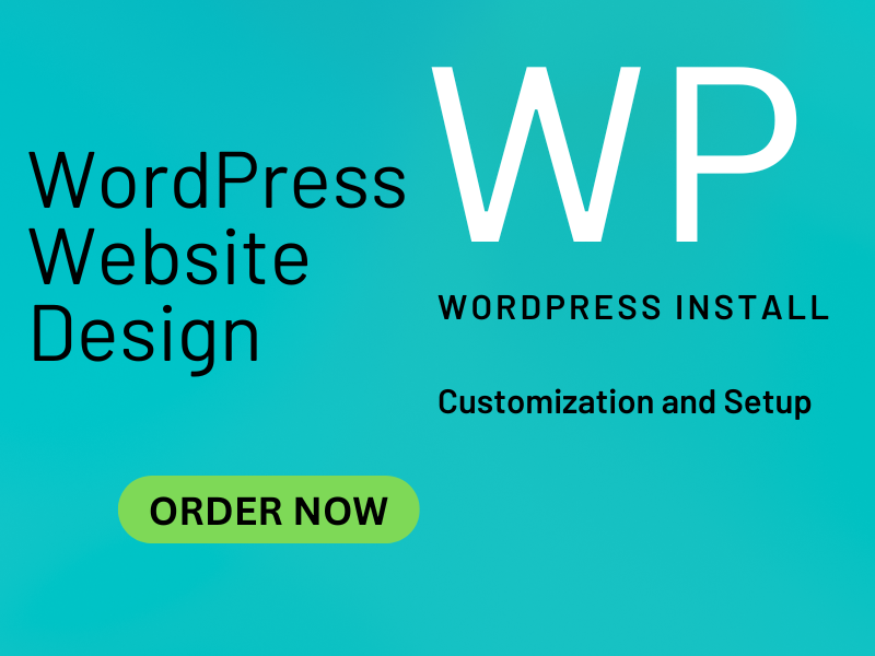 I will do WordPress installation, setup theme, and theme customization