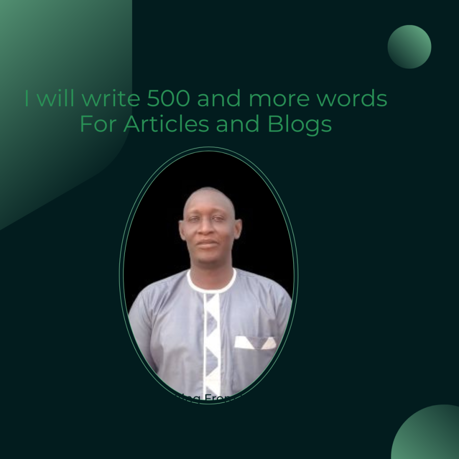 I can write anywhere between 500-1800 words 