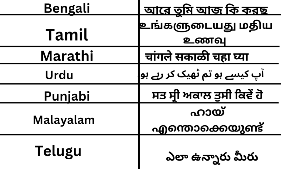 I will translate English to all indian languages