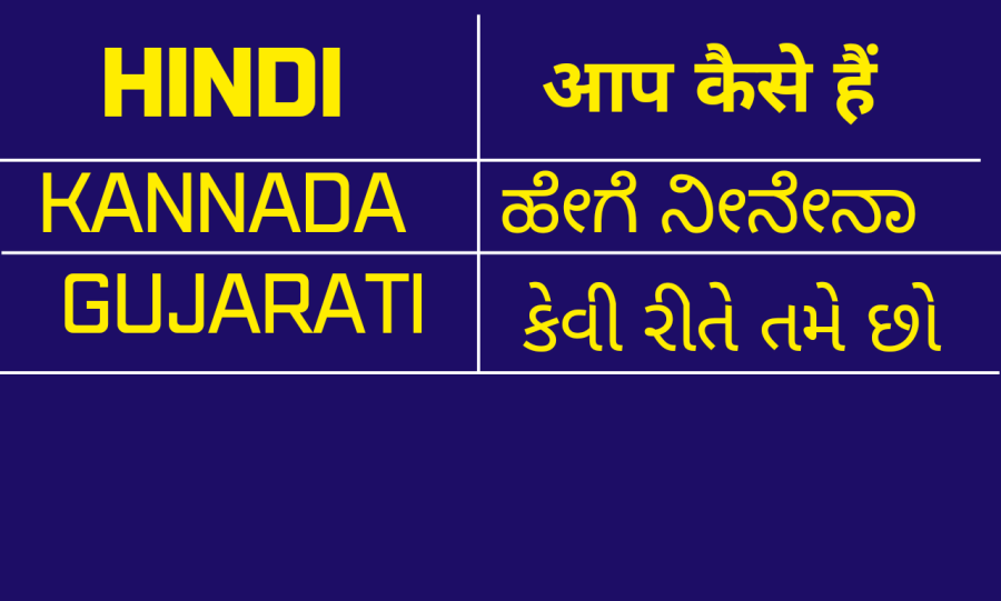 I will translate English to all indian languages