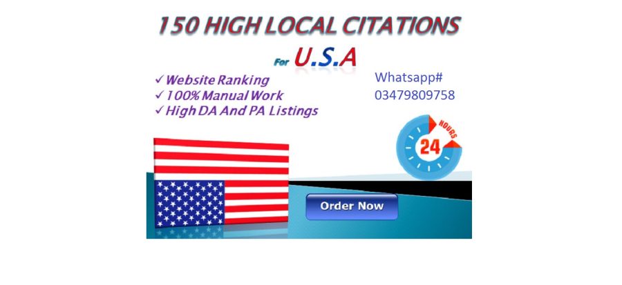 Hello, I have 4 years experience. I am expert on Local Citations, Local listing, link building, 