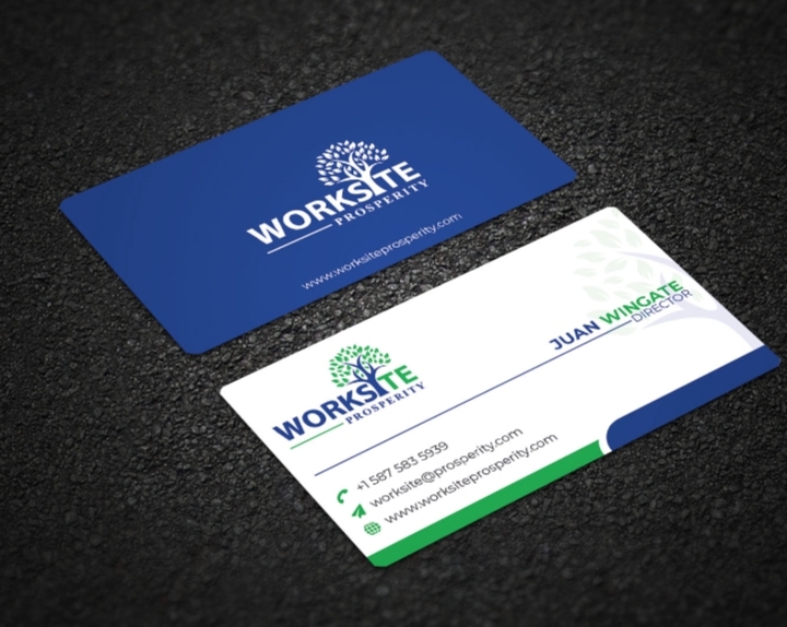 I will design business card with two concepts in 1 hour .