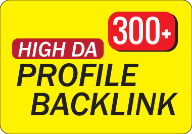 I will create 200 high authority seo profiles backlinks with better ranking 
