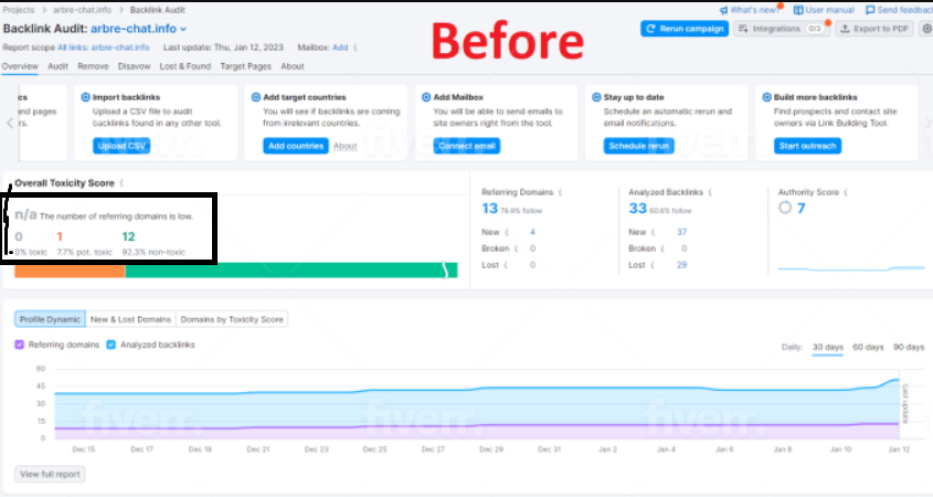 Remove All The Spammy Toxic Bad Backlinks Create Disavow File