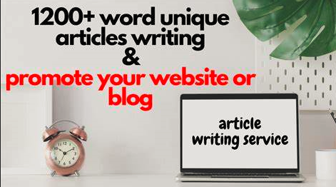 I will write SEO optimized articles and blog posts