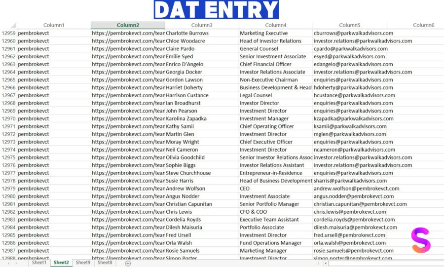 I will do data entry, data mining, web research, web scraping, copy paste and excel data entry jobs