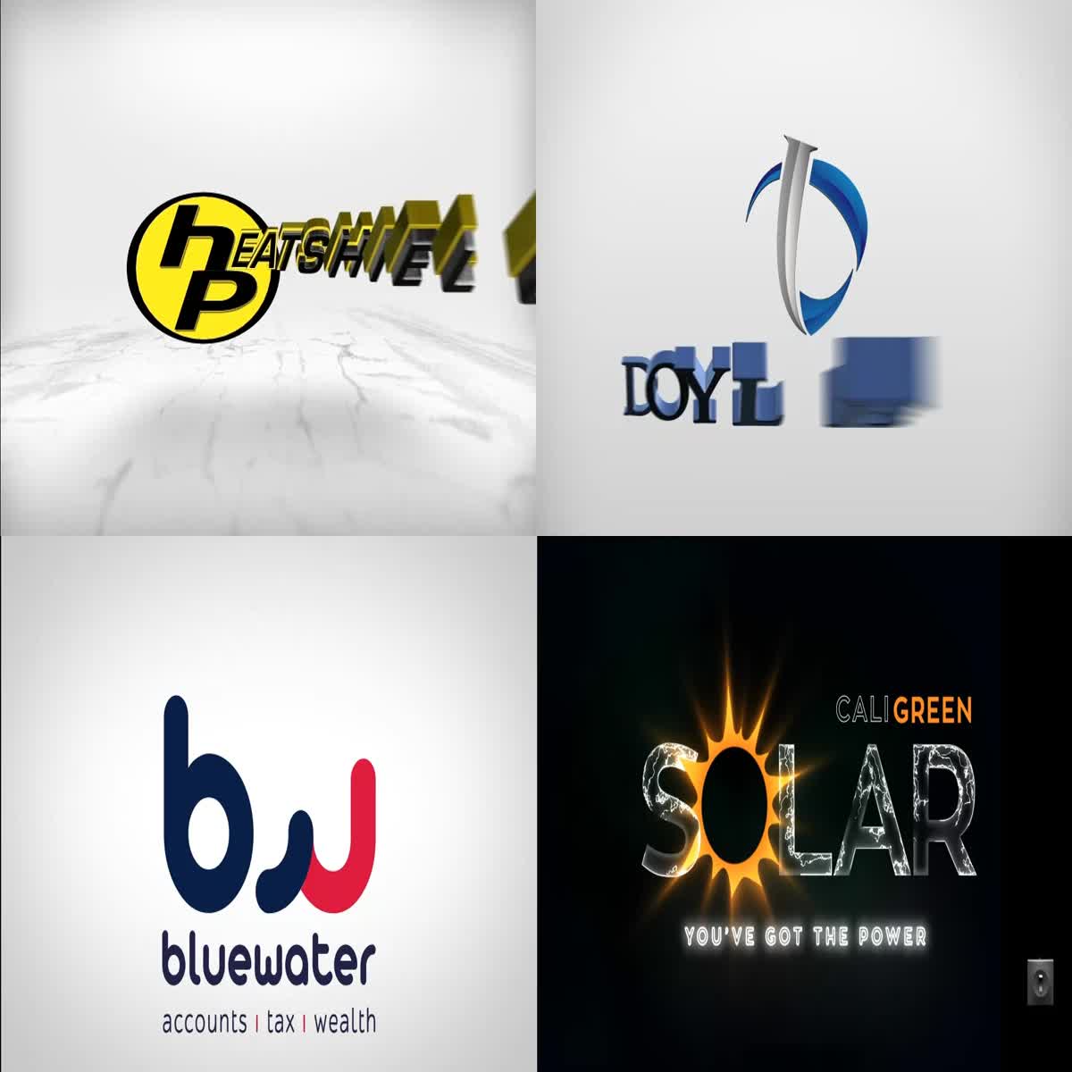 I will Create an Amazing Eye-Catching Custom 3D Logo Animation or Intro Youtube