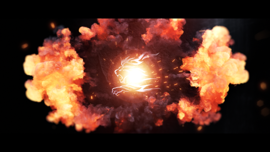 I will Create an Fire Explosion Smoke Epic Cinematic 3D Logo Animation Intro