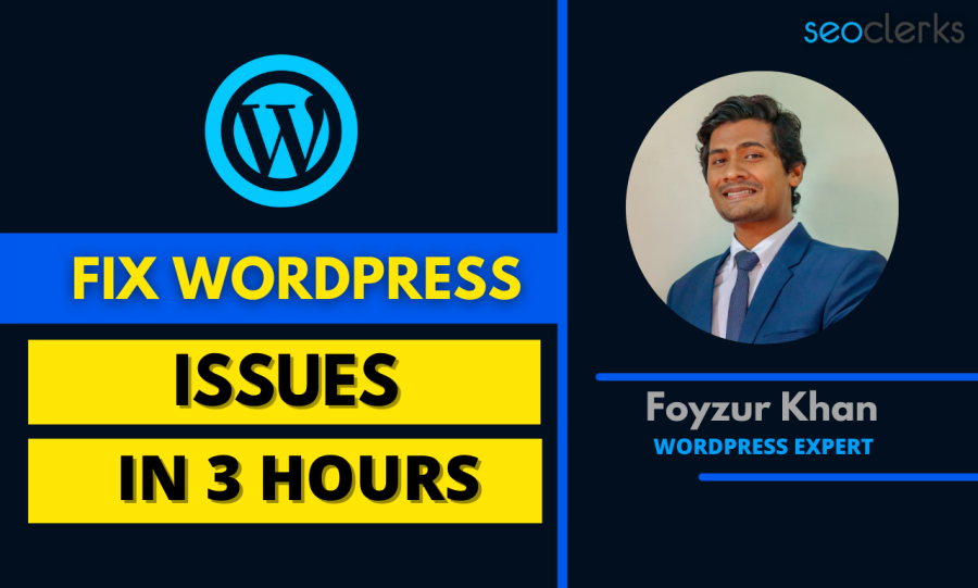 Fix WordPress issues, fix WordPress bugs problems and fix WordPress errors 