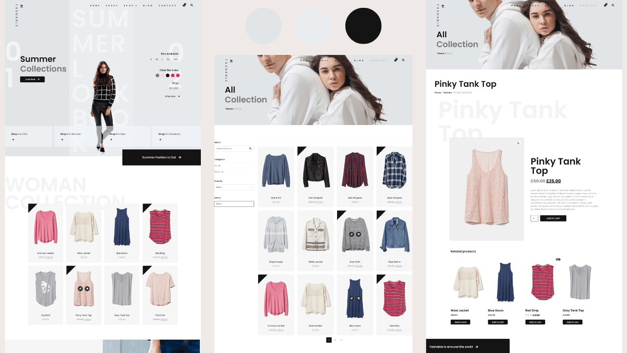 I will design and develop ecommerce online store website