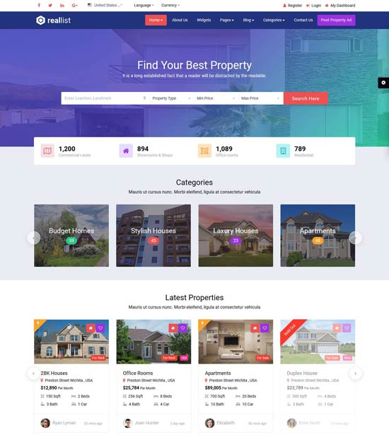 I will Develop Real Estate website, idx mls website in wordpress