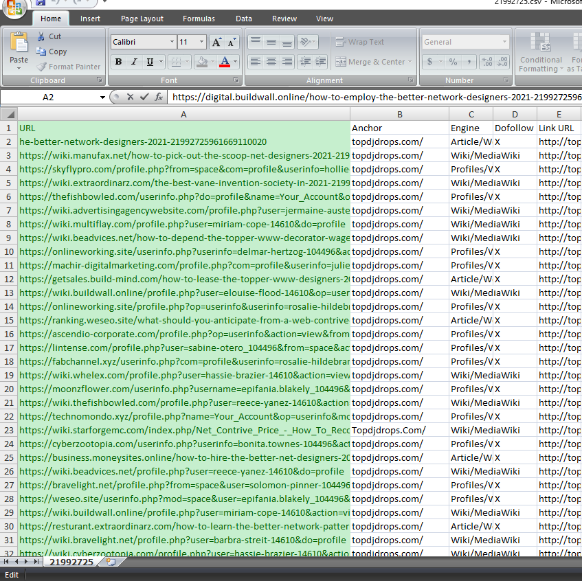 2000 DA DR 50 to 70 + pbns High quality DO follow permanent backlinks