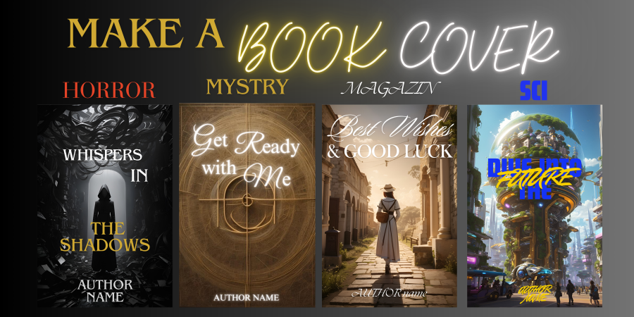I will make a Book Cover For You