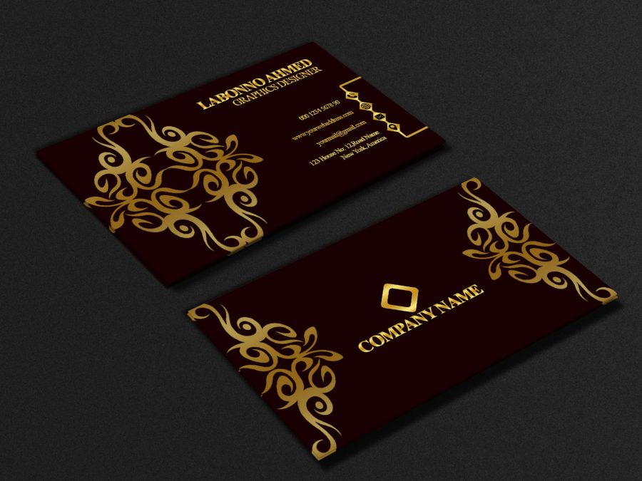 I will design your luxury business card