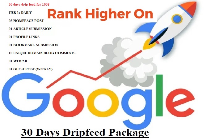 Rank Your Site on Google, 30 Days SEO Backlinks Manual