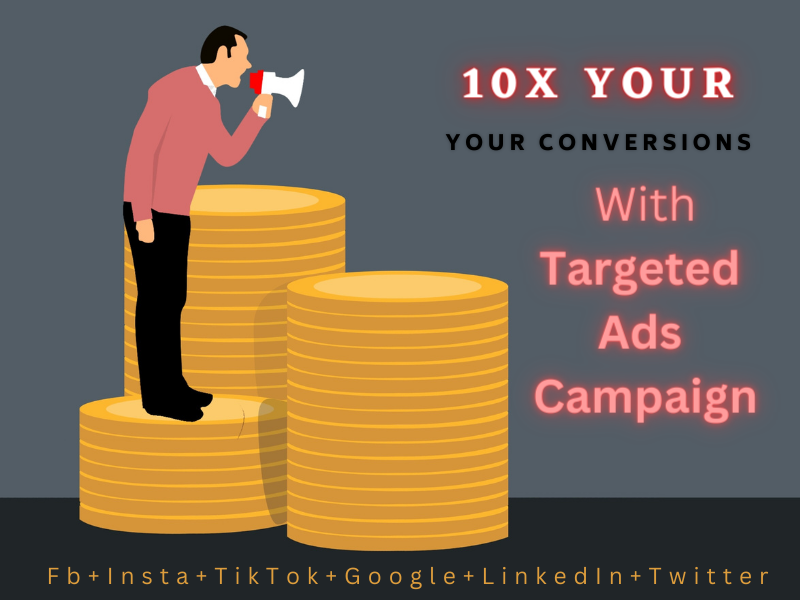 I'll be your ads Campaign manager to run high converting campaigns |Facebok+Google+insta