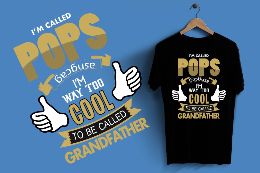 I will design a custom awesome typography t shirt design, merchandise design