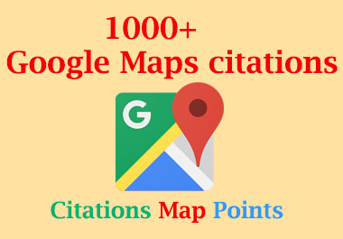You will get 3000 google maps citations for GMB ranking and local SEO 
