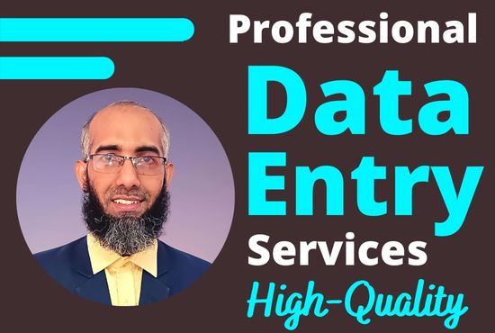 I will do data entry, data scraping, web research, and copy paste