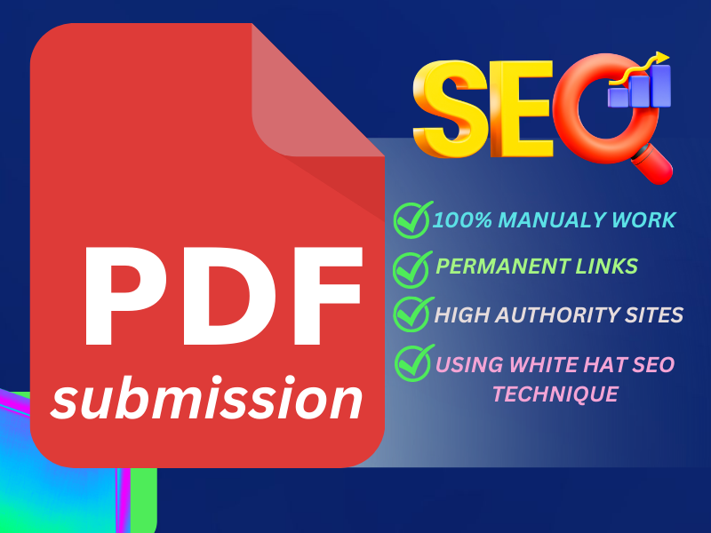 I will do manual 100 ppt or pdf submission to top document sharing sites