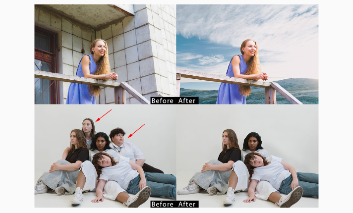 I will add or remove objects, people and do any photo editing