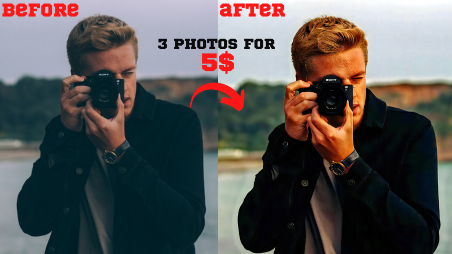 I will do hdr photo enhancements and editing