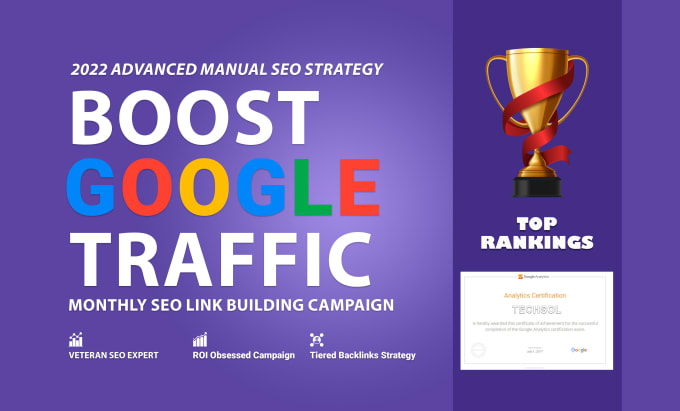 I will rank your website by pro monthly off page SEO service, high quality backlinks