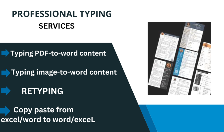 I will do fastest data entry, web research, excel, typing, copy paste