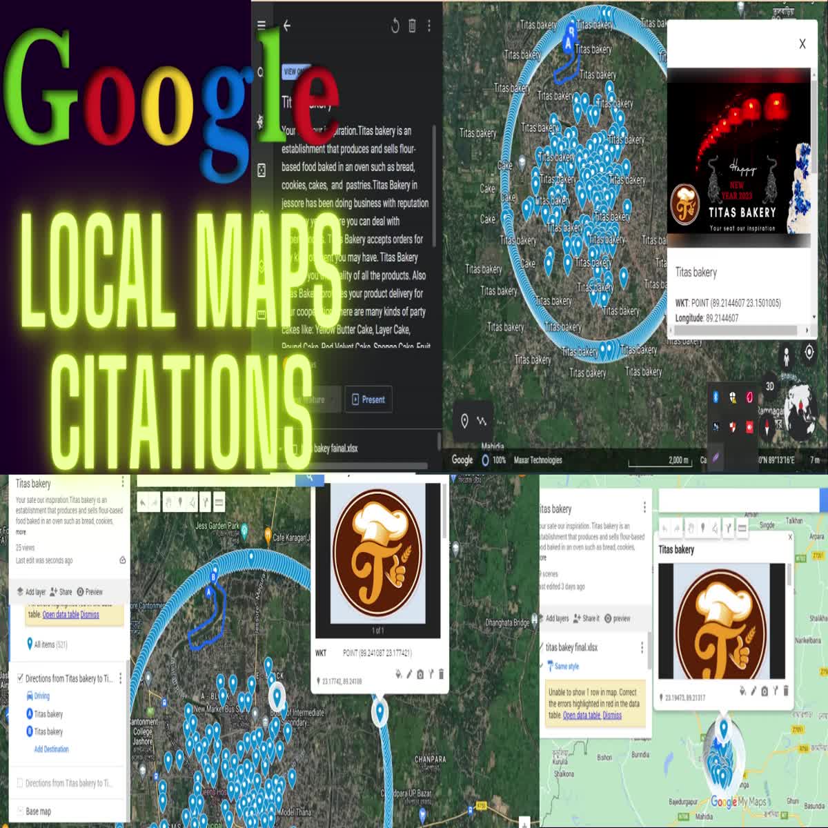 I Will Do 1000 GMB Google Maps Citation Service Manual With Your Business Information Promote 