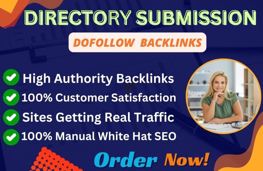 Provide 300 Directory Submission High Quality Dofollow Backlinks for Website Rank