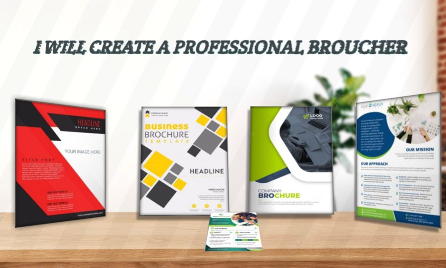 I wil do a Professional broucher Design, trifold brochure, catalog design for you
