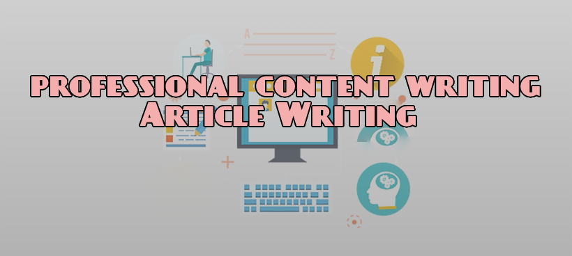 Professional Article Writting affordable and FAST!