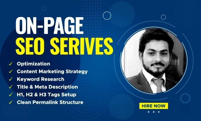 I will Provide Qualitative On-page SEO Services for Any kind of Website