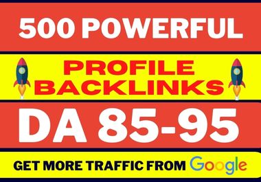 Profile Backlink and Advanced SEO link Building