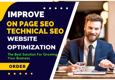 I will do on page SEO service and technical optimization 