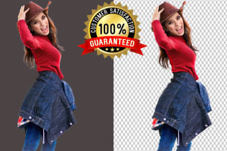 I will professionally remove background from image.
