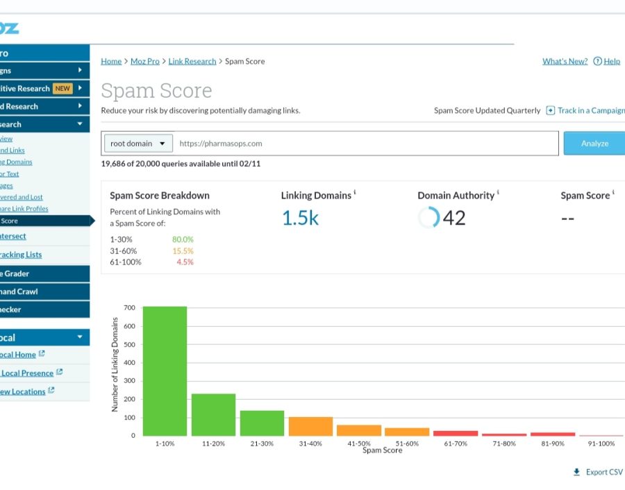 I will increase moz domain authority da 40 plus with seo backlinks